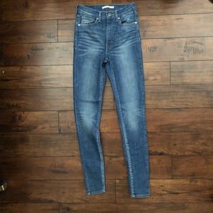 Levi’s mile high super skinny jeans